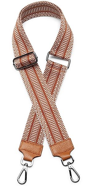Caspar Schultertasche BSG01 Leder/Textil Schultergurt mit günstig online kaufen