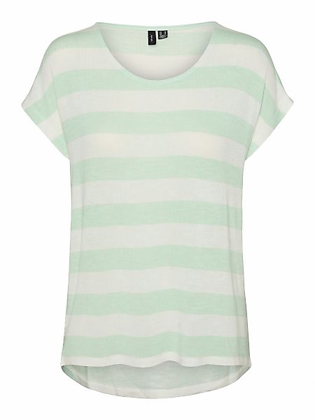 Vero Moda Kurzarmshirt "VMWIDE STRIPE SL TOP GA JRS NOOS" günstig online kaufen