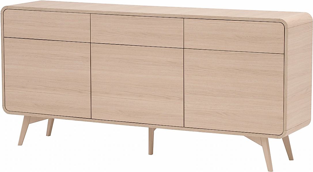 Home affaire Sideboard "Torsby, moderner Schrank, Kommode in Eiche Natur, 1 günstig online kaufen