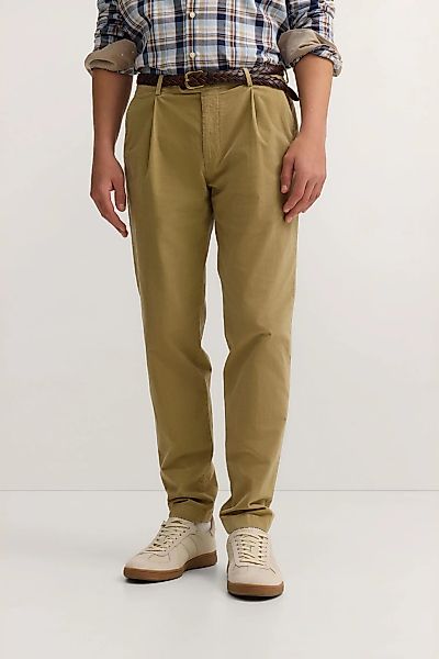 bugatti Bundfaltenhose "Tapered Fit" aus Luxury Pima Cotton Feincord günstig online kaufen