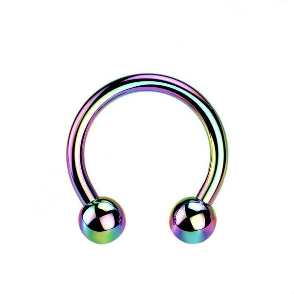 Taffstyle Nasenpiercing Titan G23 Lippenpiercing Hufeisen günstig online kaufen