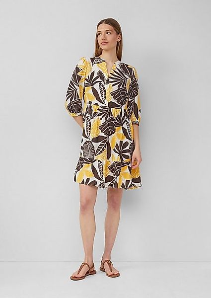 s.Oliver Minikleid Strukturiertes Kleid aus Viskosemix mit Eingrifftaschen günstig online kaufen