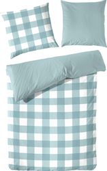 Primera Bettwäsche "Basic Perkal" 2 Stk. tlg. im modernen Karodesign günstig online kaufen