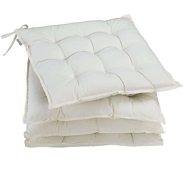 Sitzkissen 4er-Set Cozy Creme günstig online kaufen