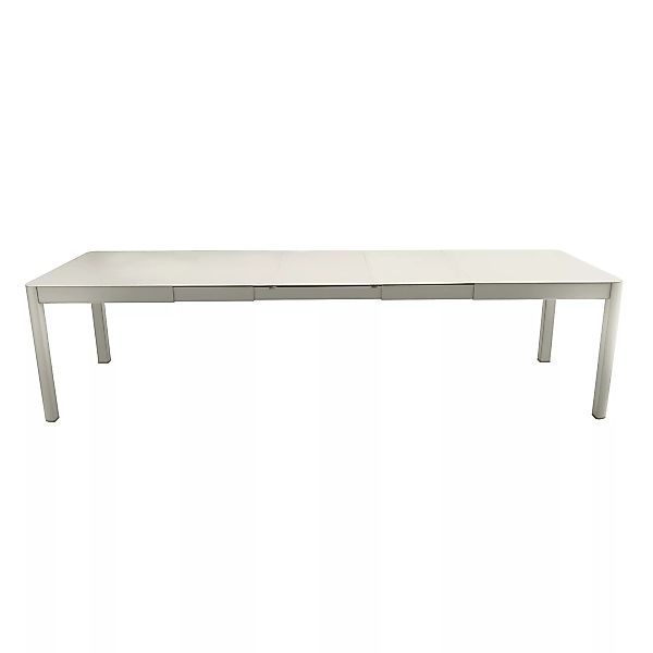 Fermob - Ribambelle XL Gartentisch mit 3 Einlegeplatten - lehmgrau/texturie günstig online kaufen