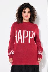Angel of Style Rollkragenpullover Pullover HAPPY-Statement günstig online kaufen