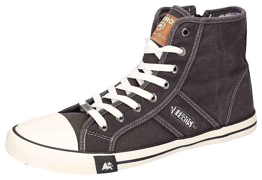 LERROS Sneakerboots High Top Sneaker, Schnürboots, Canvas-Boots mit Reißver günstig online kaufen