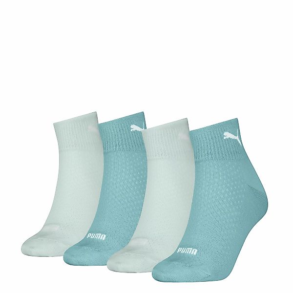 PUMA Kurzsocken "PUMA WOMEN QUARTER 4P ECOM", (4 Paar), mit atmungsaktivem günstig online kaufen