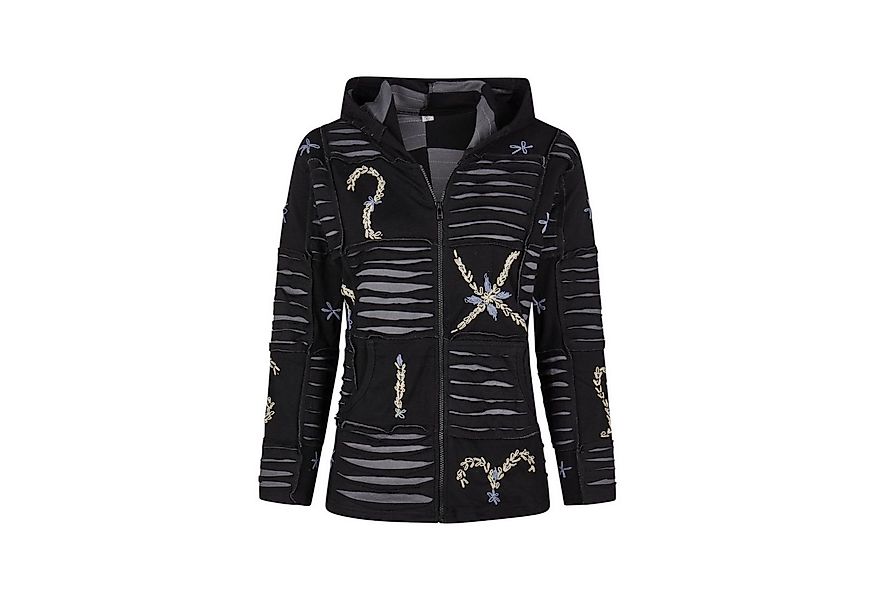 Mein Style Shirtjacke Baumwoll Patch Jacke schwarz (1 Stück, 1-tlg., 1 Stüc günstig online kaufen