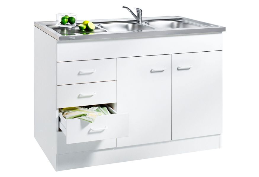 KOCHSTATION Spülenschrank "KS-Elster" Breite 120 cm günstig online kaufen