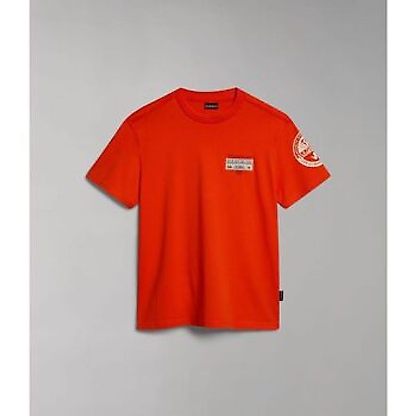 Napapijri  T-Shirt S-AMUNDSEN NP0A4H6B-R05 CHERRY RED günstig online kaufen