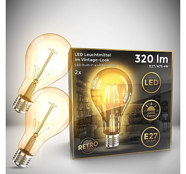 B.K.Licht LED-Leuchtmittel BKL1404, E27, 2700K - Extra-Warmweiß günstig online kaufen