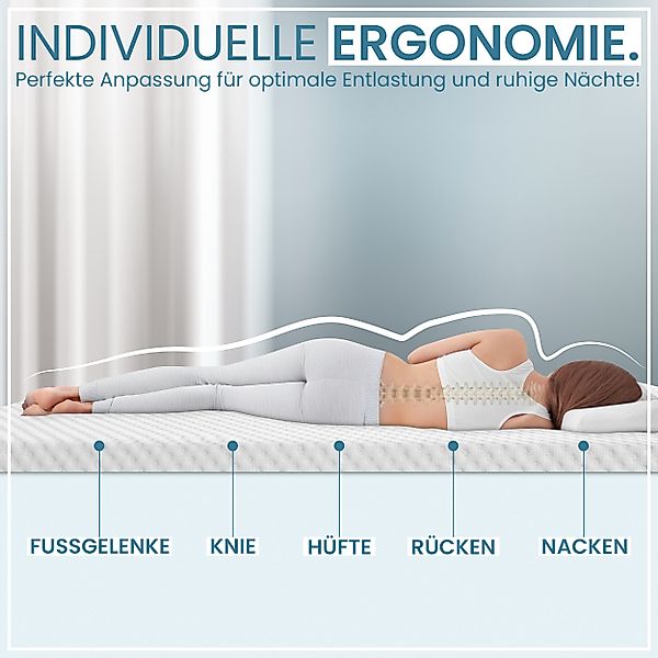 Gentle North, Topper Matratzentopper 7cm hoch günstig online kaufen