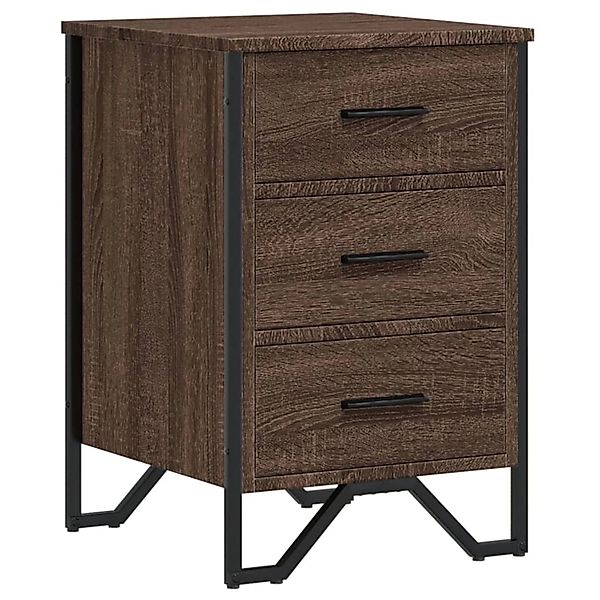 vidaXL Nachttisch Nachttisch Braun Eichen-Optik 40x41x60 günstig online kaufen