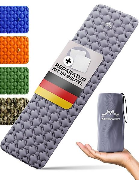 Alpenwert Isomatte Outdoor Camping Schlafmatte Aufblasbar Sleeping Pad, (Se günstig online kaufen