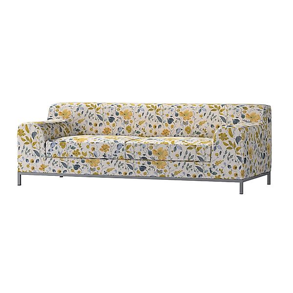 Bezug für Kramfors 3-Sitzer Sofa, gelb-blau, Sofahusse, Kramfors 3-Sitzer, günstig online kaufen