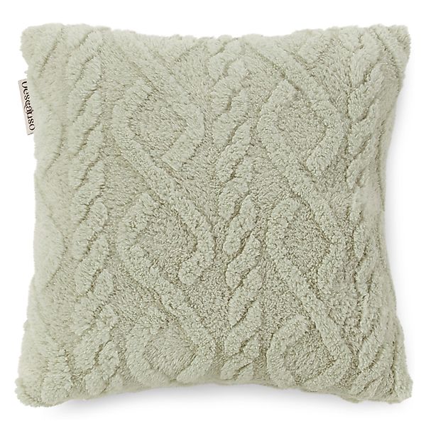 Descanso Dekokissen "Jacquard teddy" Dekokissen, Zierkissen, Weich, 40x40 c günstig online kaufen