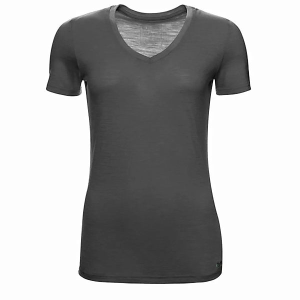 Kaipara Merino Shirt Kurzarm Slimfit V-neck 150 Mulesing-frei günstig online kaufen