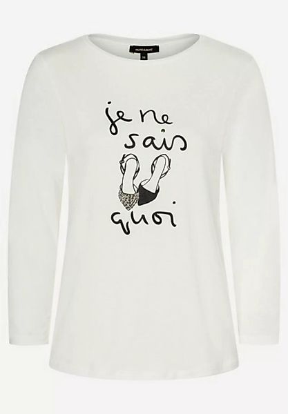 Shirt mit Schriftzug, ecru, Frühjahrs-Kollektion günstig online kaufen