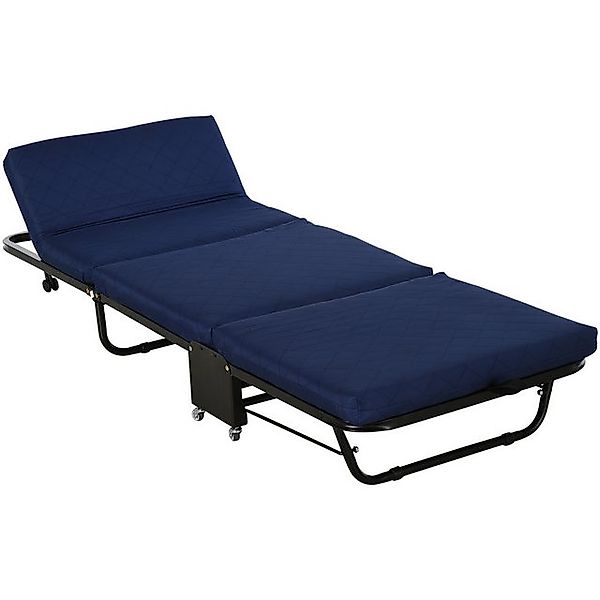 MC Star Gästebett 2-in-1 mit verstellbarem Kopfteil und Rollen, Stahlrahmen günstig online kaufen