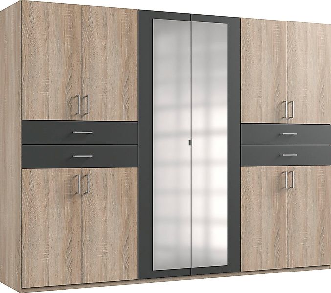 Wimex Kleiderschrank Taiga Kleiderschrank mit Spiegel günstig online kaufen