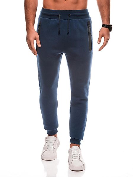 Edoti Sweathose Unifarbene BASIC-Sweathose für Herren günstig online kaufen