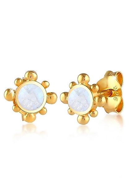 Elli Paar Ohrstecker Stecker Mondstein Vintage 925 Silber günstig online kaufen