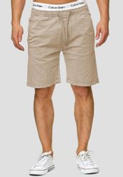 Indicode Chinoshorts Kelowna mit elastischem Bund günstig online kaufen