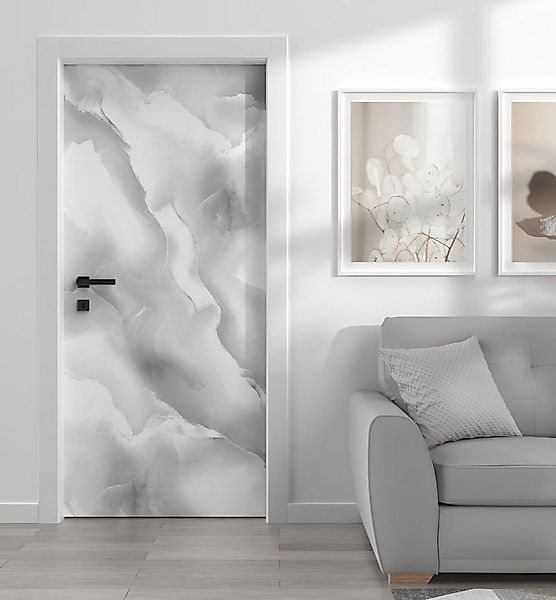 MyMaxxi Dekorationsfolie Türtapete Türposter selbstklebend Marmor Bruch hel günstig online kaufen