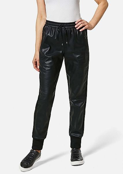 MADELEINE Jogger Pants Hose aus Lederimitat günstig online kaufen