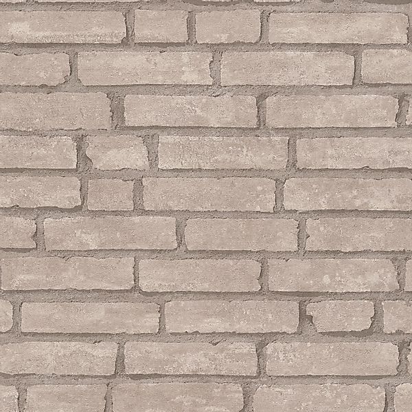 Bricoflor Steinoptik Tapete in Beige Grau Industrial Tapete in Backsteinopt günstig online kaufen