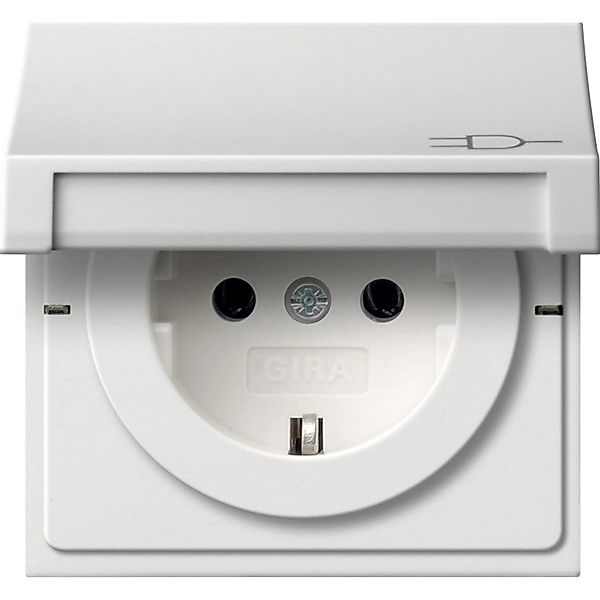 Gira SCHUKO-Steckd. KD Reinweiß 4454112 günstig online kaufen