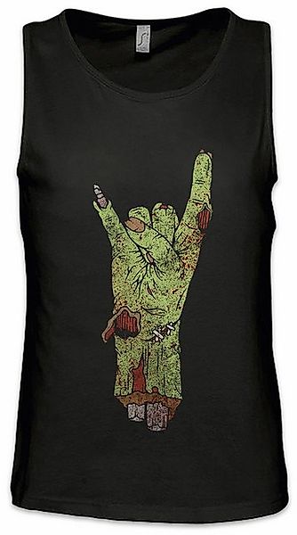 Urban Backwoods Tanktop Zombie Metal Fist Logo Ärmelloses T-Shirt Rotten Ha günstig online kaufen