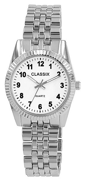 Clasixx Quarzuhr Zeitloses Design trifft Alltagstauglichkeit - Die Classix günstig online kaufen