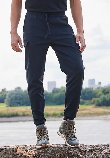 John Devin Jogger Pants Trekking-Outdoor-Hose mit Belüftung im Kniebereich günstig online kaufen