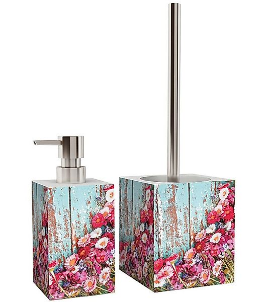Sanilo Badaccessoire-Set Spring, WC-Bürste und Seifenspender, 2 tlg., 2-tlg günstig online kaufen