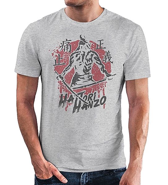 Neverless Print-Shirt Neverless® Herren T-Shirt Samurai günstig online kaufen