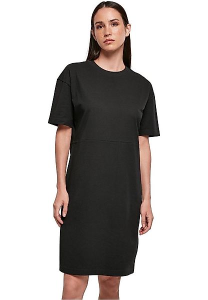urbandreamz Jerseykleid Damen Kleid Lang Organic Oversized Slit Tee Shirt günstig online kaufen