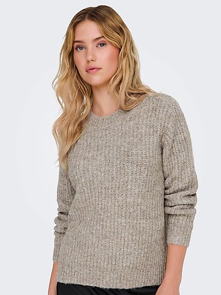 ONLY Rundhalspullover ONLMAGGIE LIFE LS RIB günstig online kaufen