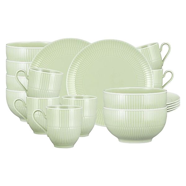 Seltmann Weiden Amina Frühstücks-Set 18-teilig Seladon günstig online kaufen
