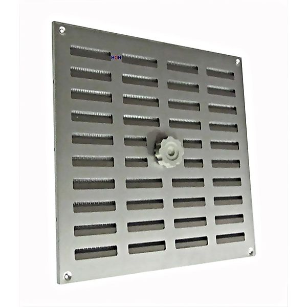 Häusler Lüftungsgitter LG 3030 SAA Schiebegitter Alu F1 300 x 300 Abluftgit günstig online kaufen