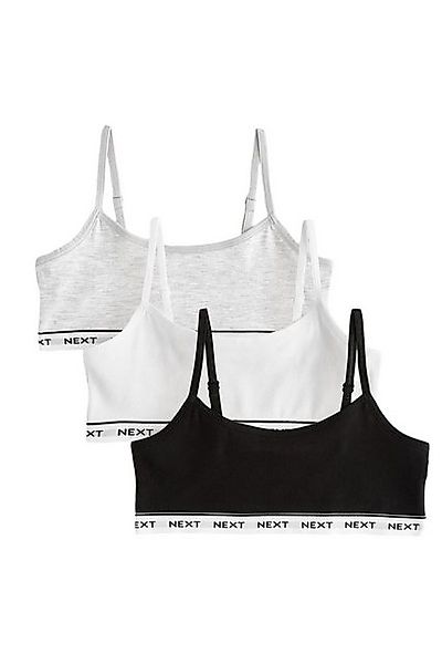 Next Crop-Top 3er-Pack verkürzte Trägertops (3-tlg) günstig online kaufen