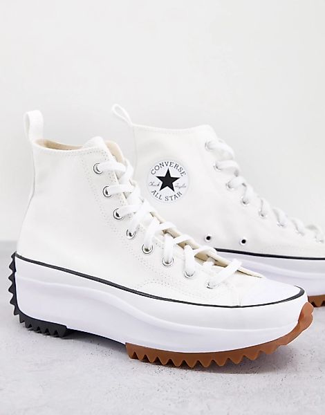 Converse – Run Star Hike – Sneaker in Weiß günstig online kaufen
