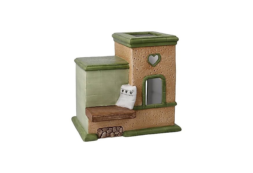 Goebel Dekofigur Goebel Weihnachtsbäckerei 'Nina & Marco Wärmender Kamin 15 günstig online kaufen