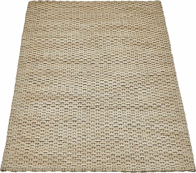 LUXOR living Wollteppich "Nora" rechteckig 10 mm Höhe Handweb-Teppich, Flac günstig online kaufen