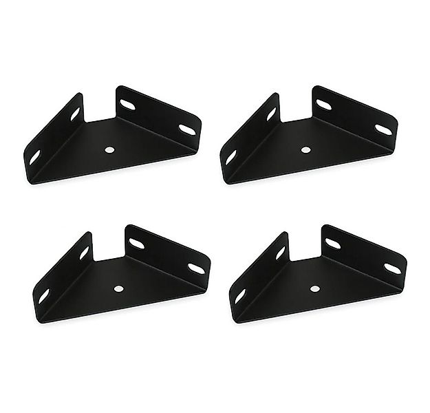 Prima-Online Eckverbinder Eckwinkel Stabiler Bettwinkel 126x126x50mm schwar günstig online kaufen