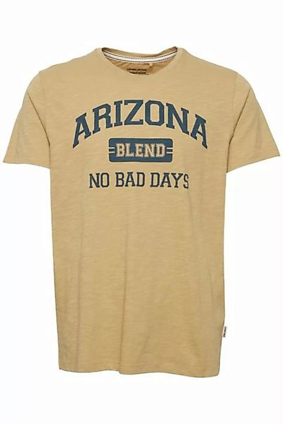 Blend T-Shirt Logo T-Shirt NO BAD DAYS 6243 in Sand günstig online kaufen
