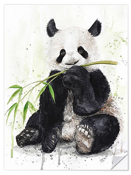 Posterlounge Wandfolie Nadine Conrad, Panda, Jungenzimmer günstig online kaufen