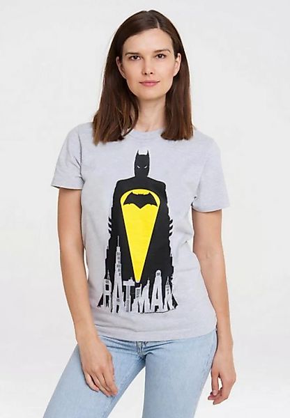 LOGOSHIRT T-Shirt Batman - Skyline mit Superhelden-Print günstig online kaufen