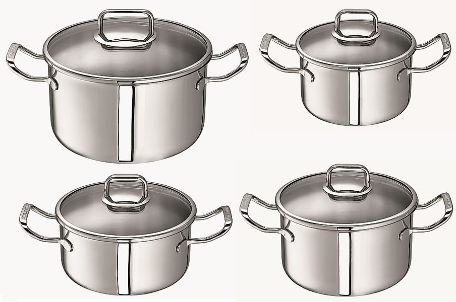 SCHULTE-UFER Topf-Set »Turbo Line« Set, je 1 Fleischtopf 16/20/24 cm, 1x Br günstig online kaufen